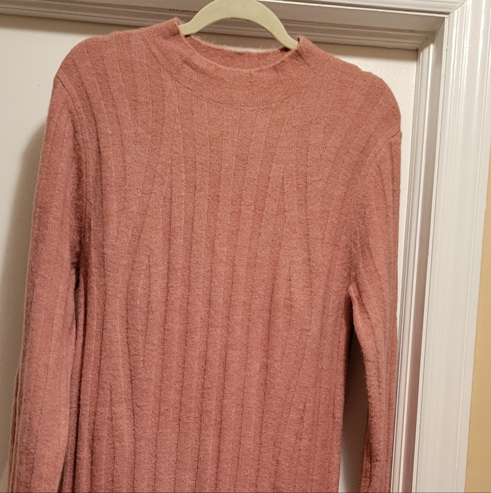 a new day Sweater Dress.  Dusty Pink. Size Small